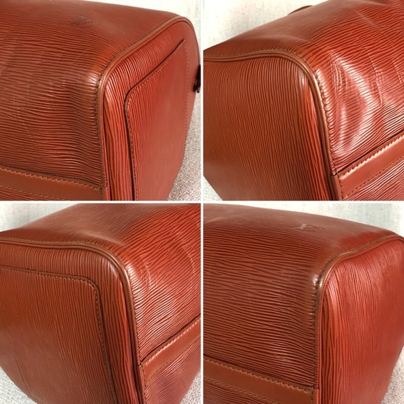Authentic Louis Vuitton Kenya Speedy 35 bag brown Epi leather - Picture 16 of 16